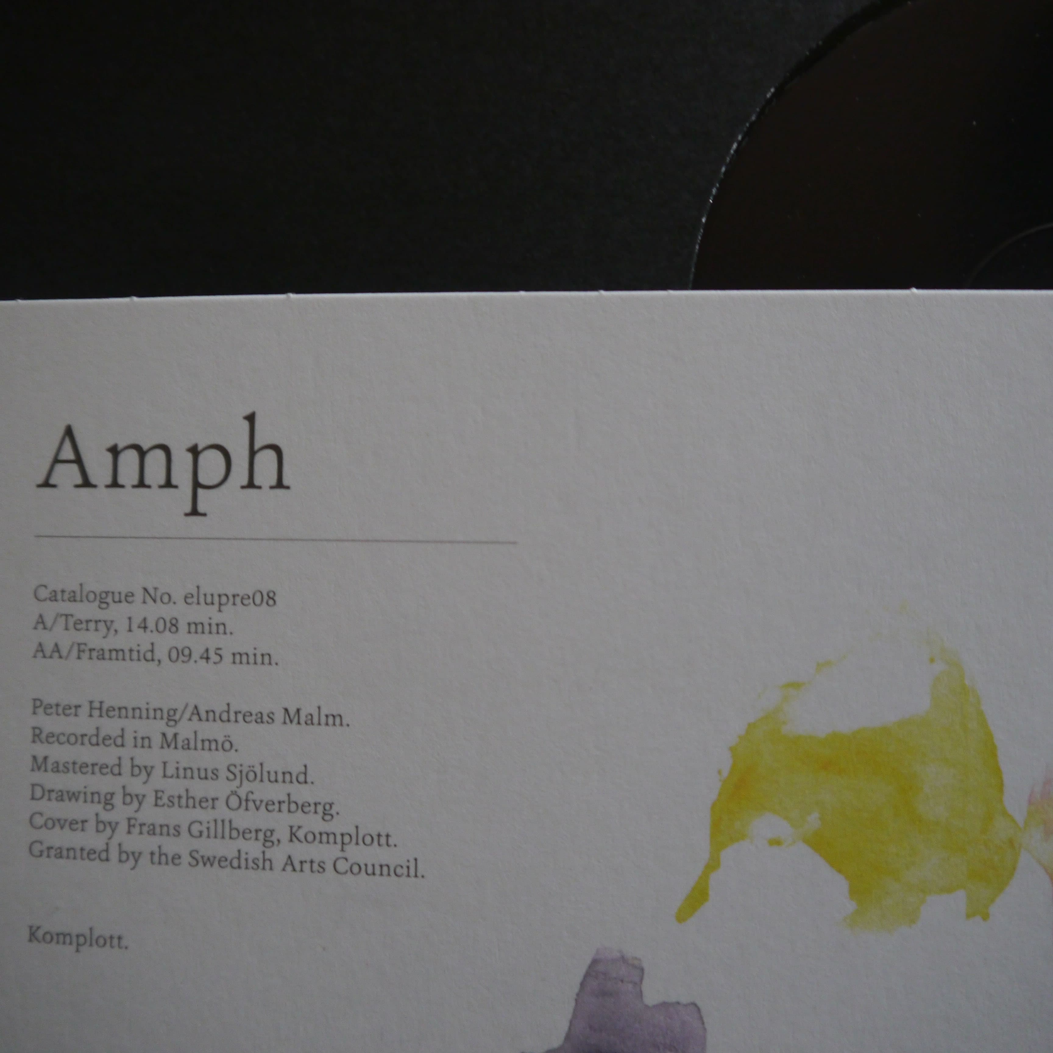 Amph Terry/Framtid LP vinyl images