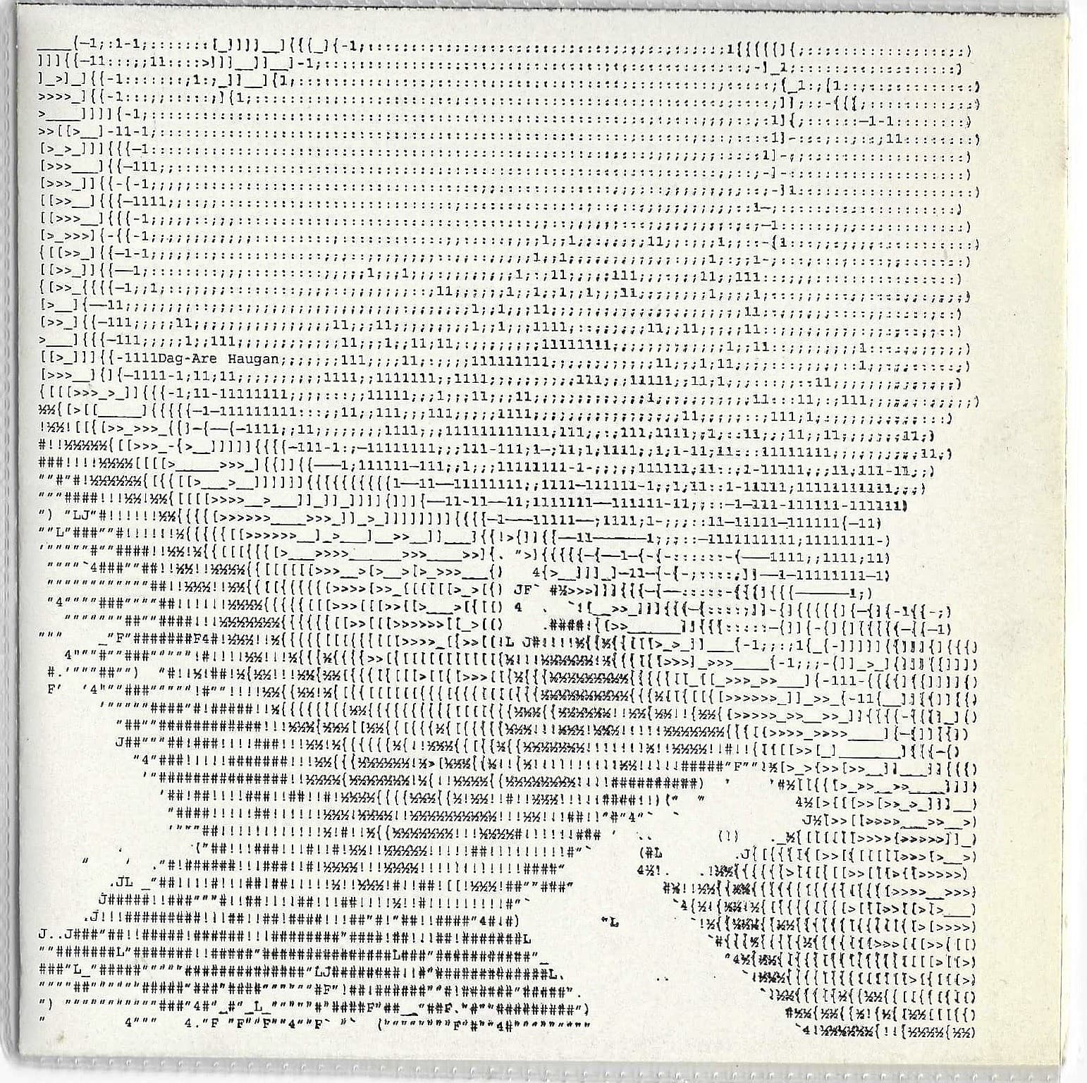 Dag-Are Haugan strsim11 - cdr front