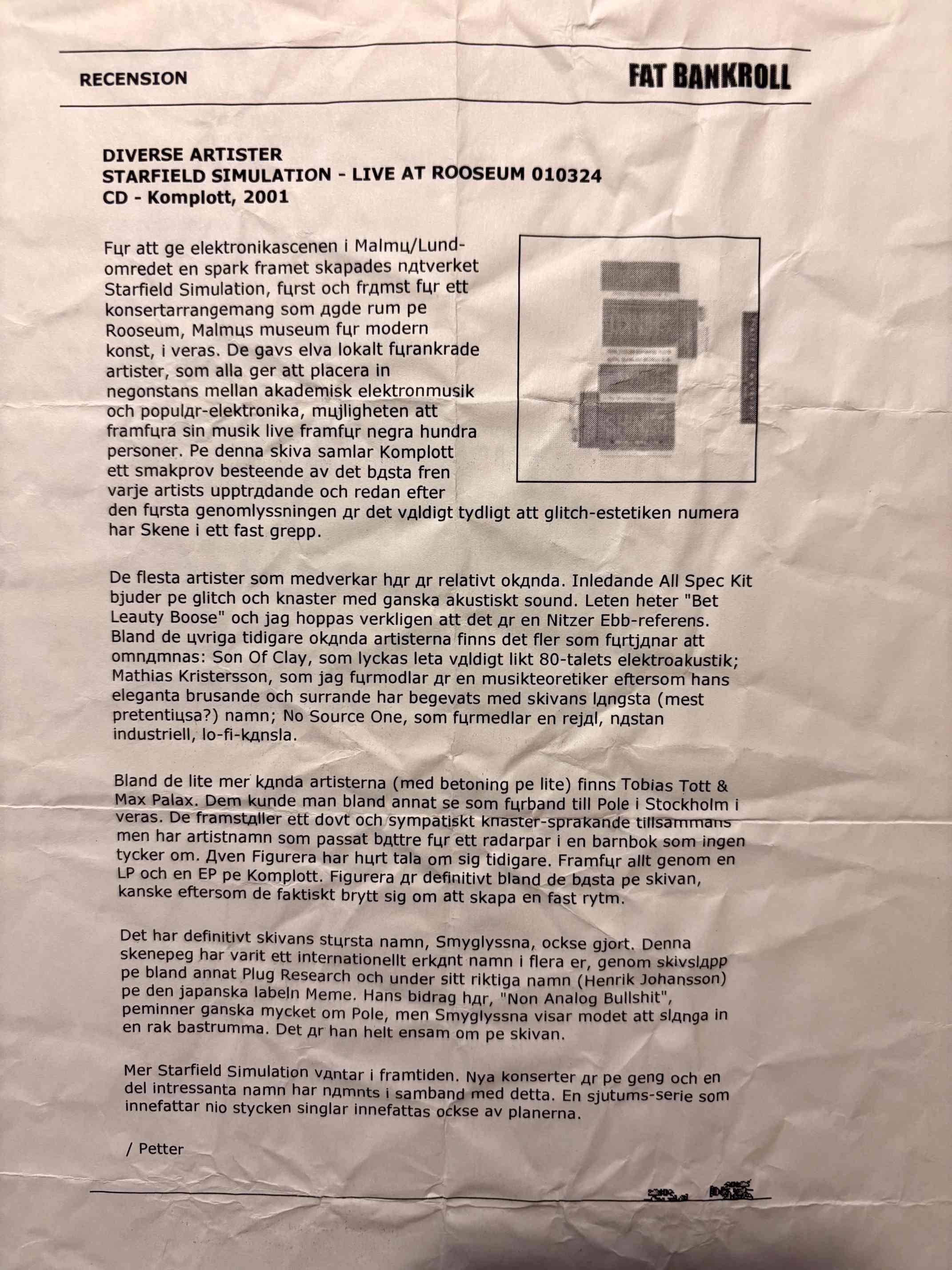 Fat bankroll - Starfield Simulation review