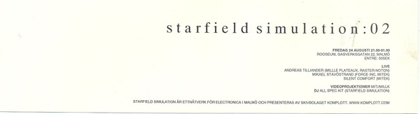 Starfield Simulation #2